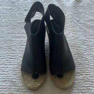 CELINE calf skin wedges